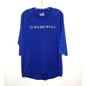 Under Armour baseball 3/4 sleeve shirt - small